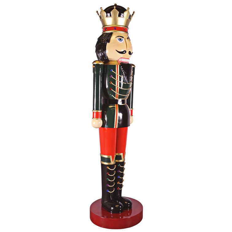 Design Toscano SuperScaled Holiday Nutcracker Lawn Figurine Wayfair Canada